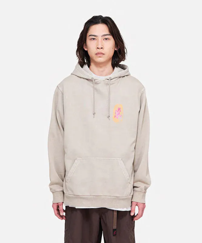 Gramicci  Thumbprint Hooded Sweatshirt, Sand pigment