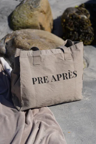 Pre Aprés Tote Bag, Khaki