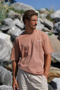 Hovedbilde Pre Après Base Washed Tee, Rusty red